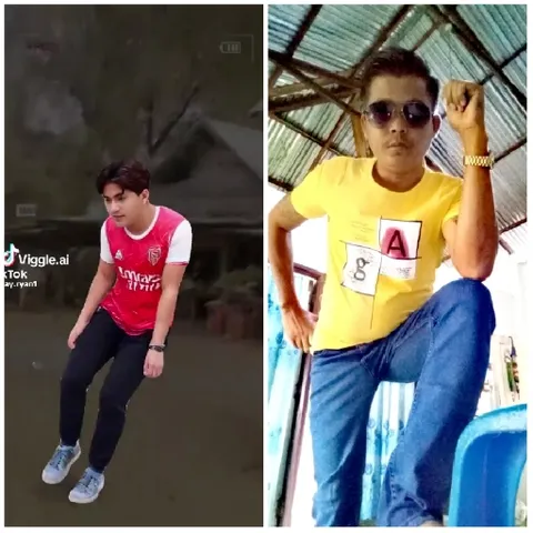 Men in Sports and Casual Attire