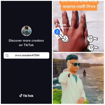 TikTok Promotion and Coastal Posing