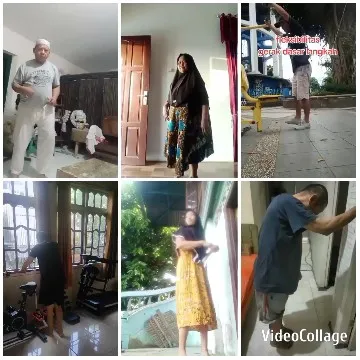 People Posing in Various Settings