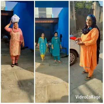 Bag on Head and Traditional Clothing