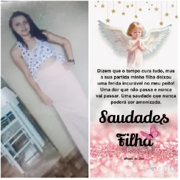 Memorial Graphic and Woman in Skirt