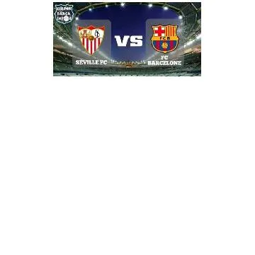Sevilla FC vs FC Barcelona Logos