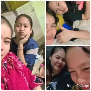 Three Friends Posing for Selfies