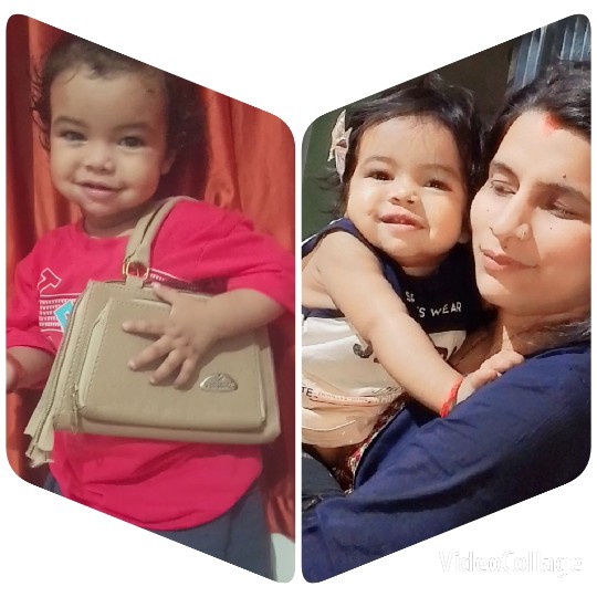 Child and Woman Embrace Joyfully