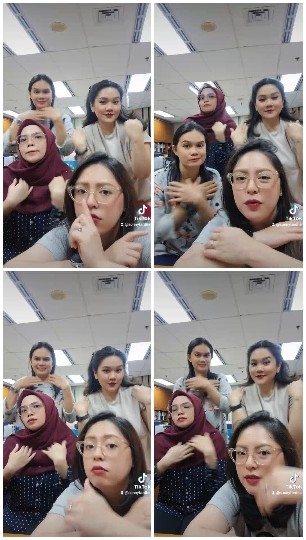 Women Posing Casually Indoors