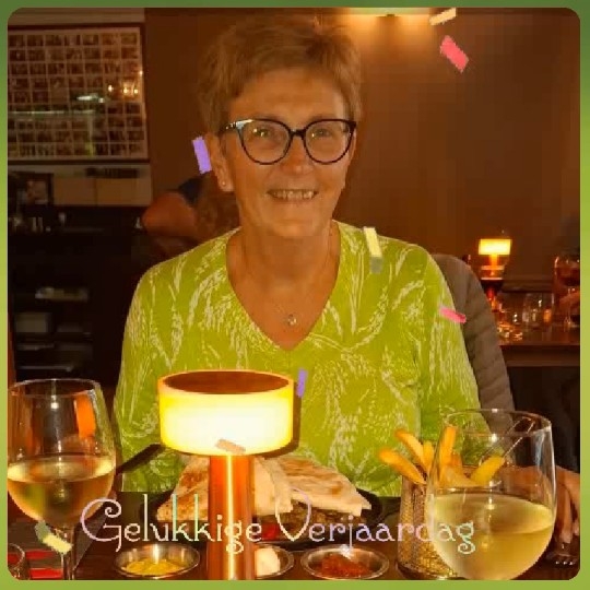 Elderly Woman Celebrating Birthday