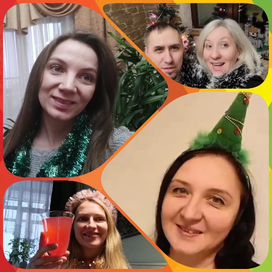 Selfies at a Festive Gathering