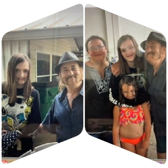 Family Portraits Outside and Inside