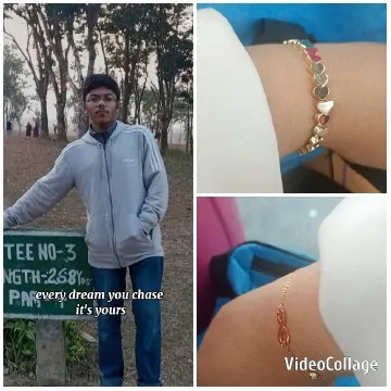 Outdoor Sign and Bracelet Close-Ups