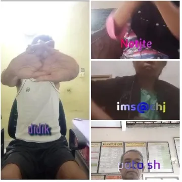Four Individuals in Distinct Poses