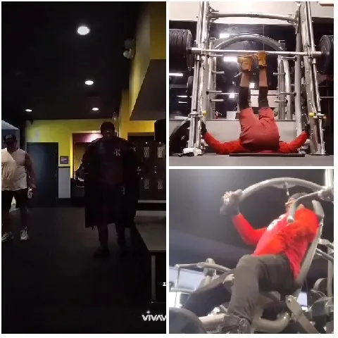 People Walking and Using Exercise Machines