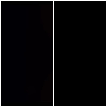 Two Black Rectangles with Gradient