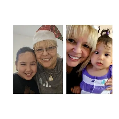 Woman and Child Smiling Together
