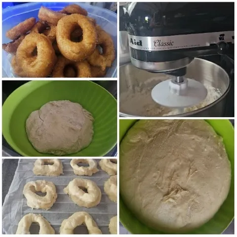 Stages of Doughnut Making Process