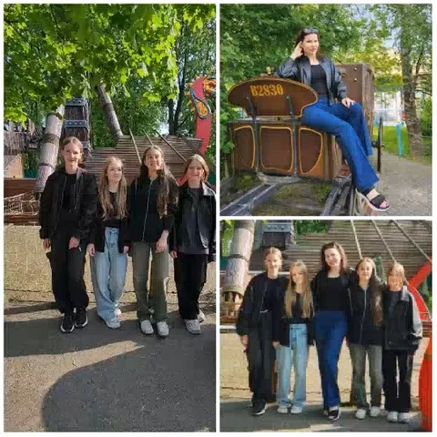 Outdoor Group with Playground Equipment
