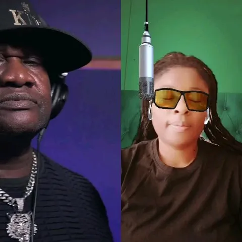 Two Individuals with Headphones