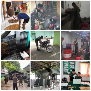 People Engaged in Workshop Activities