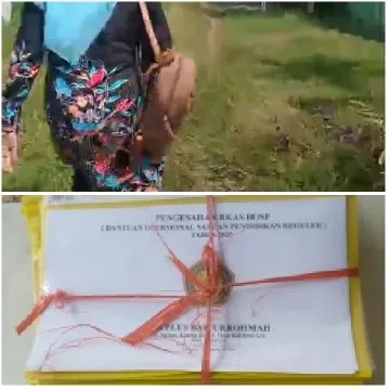 Walking on Grass with Documents