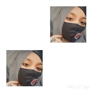 Identical Portraits with Face Masks