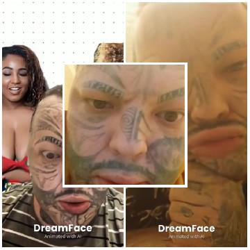 Facial Tattoos and Colorful Smiles