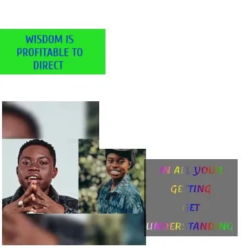 Wisdom Quote with Smiling Individuals
