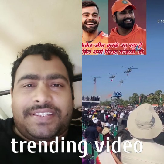 Smiling Men and Outdoor Crowd