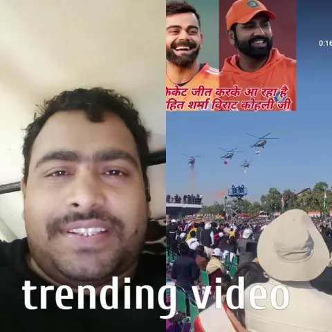 Smiling Men and Outdoor Crowd