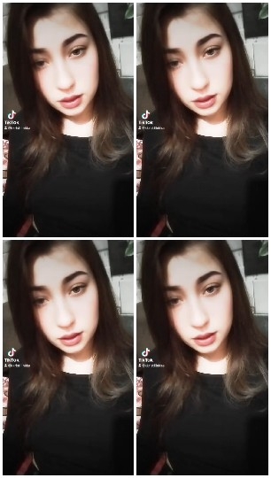 Four Identical Expressions Indoors
