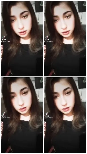 Four Identical Expressions Indoors