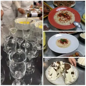 Pouring Drinks and Preparing Food