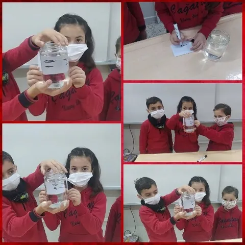 Children Conducting Water Experiment