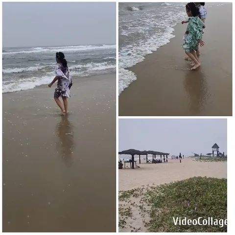 Beach Walkers and Huts