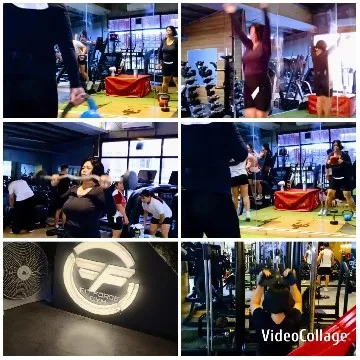 People Exercising in a Gym