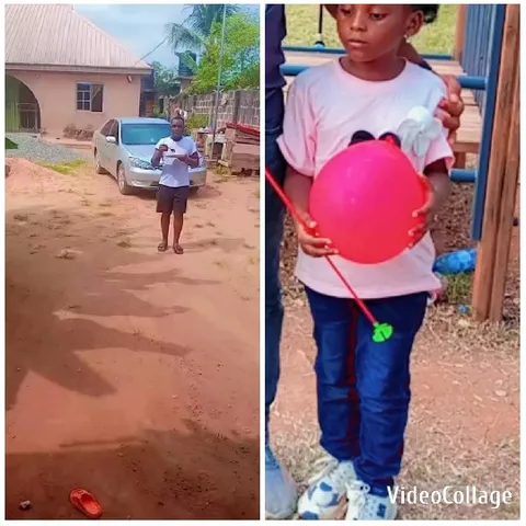 Man Next to Car with Child at Playground