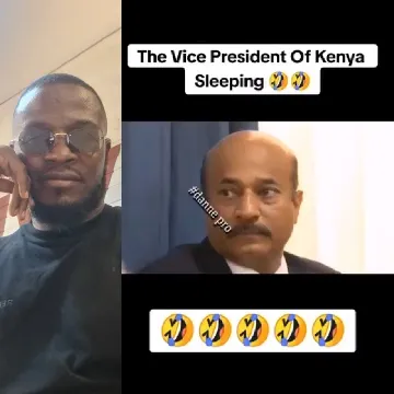 Sleeping Vice President of Kenya