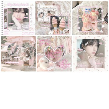 Pastel Aesthetic with Floral Elements