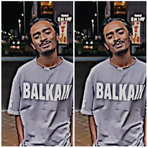Man in Balkain Shirt Outdoors