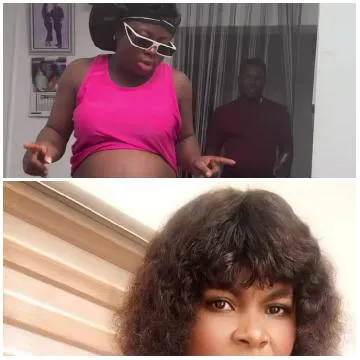 Indoors with Pink Top and Sunglasses
