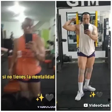 Selfies Taken in Gym Environment
