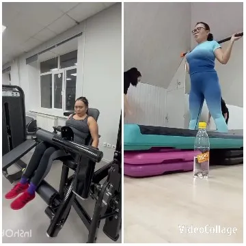 Leg Exercise Machine in Gym
