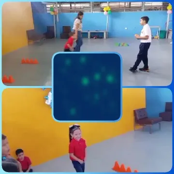 Children Playing in Indoor Area