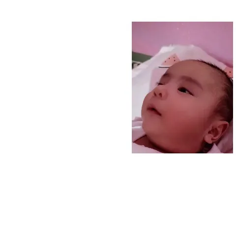 Baby Lying Down, Looking Up