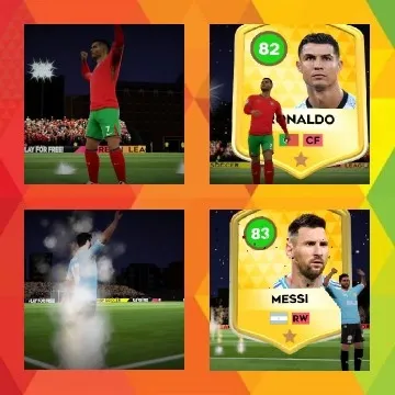 Soccer Players and Trading Cards