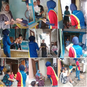 Person Distributing Pamphlets Outdoors