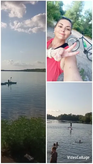 Kayaking and Swimming at Lake