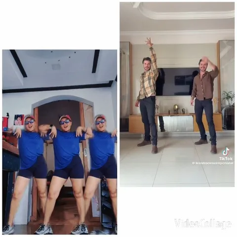 Dancing at Home and Posing