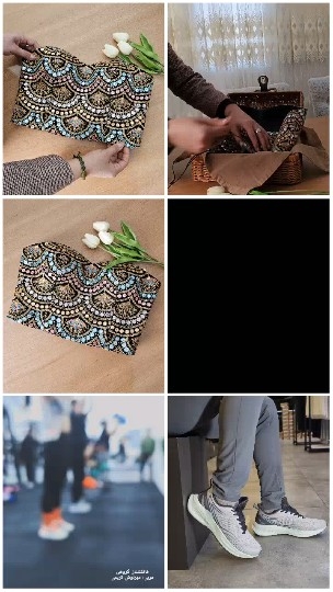 Floral Fabric and Fitness Setting