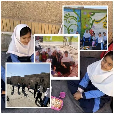 School Children in Uniforms Outdoors