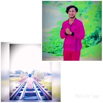 Smiling Person in Pink Outfit