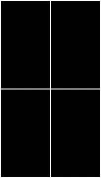 Black Square With White Lines